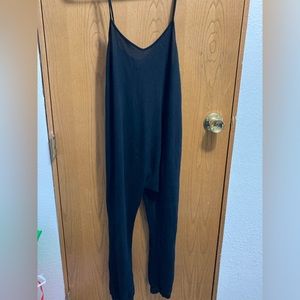 Black jumper suit